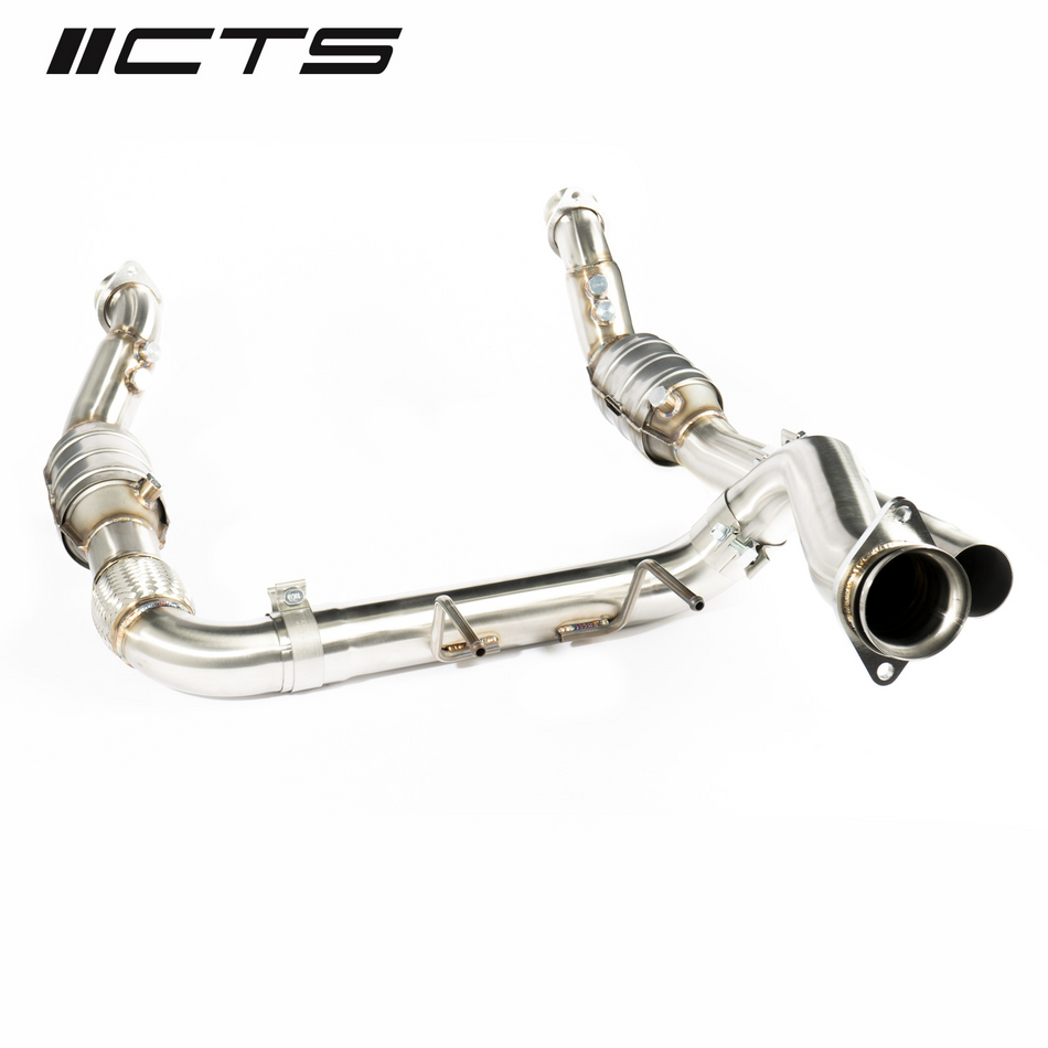 CTS TURBO FORD RAPTOR ECOBOOST 3.5L HIGH-FLOW CAT DOWNPIPES