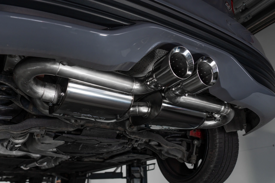 EGO-X BULL-X VALVED CATBACK EXHAUST SYSTEM 3" - FORD FOCUS ST MK.3 250HP (with ECE)