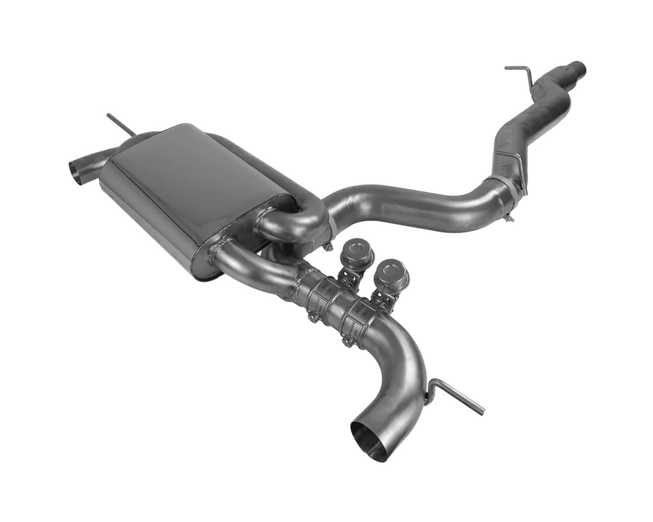 EGO-X CATBACK EXHAUST SYSTEM 3,5" - VW GOLF MK7 R Facelift OPF (with ECE)