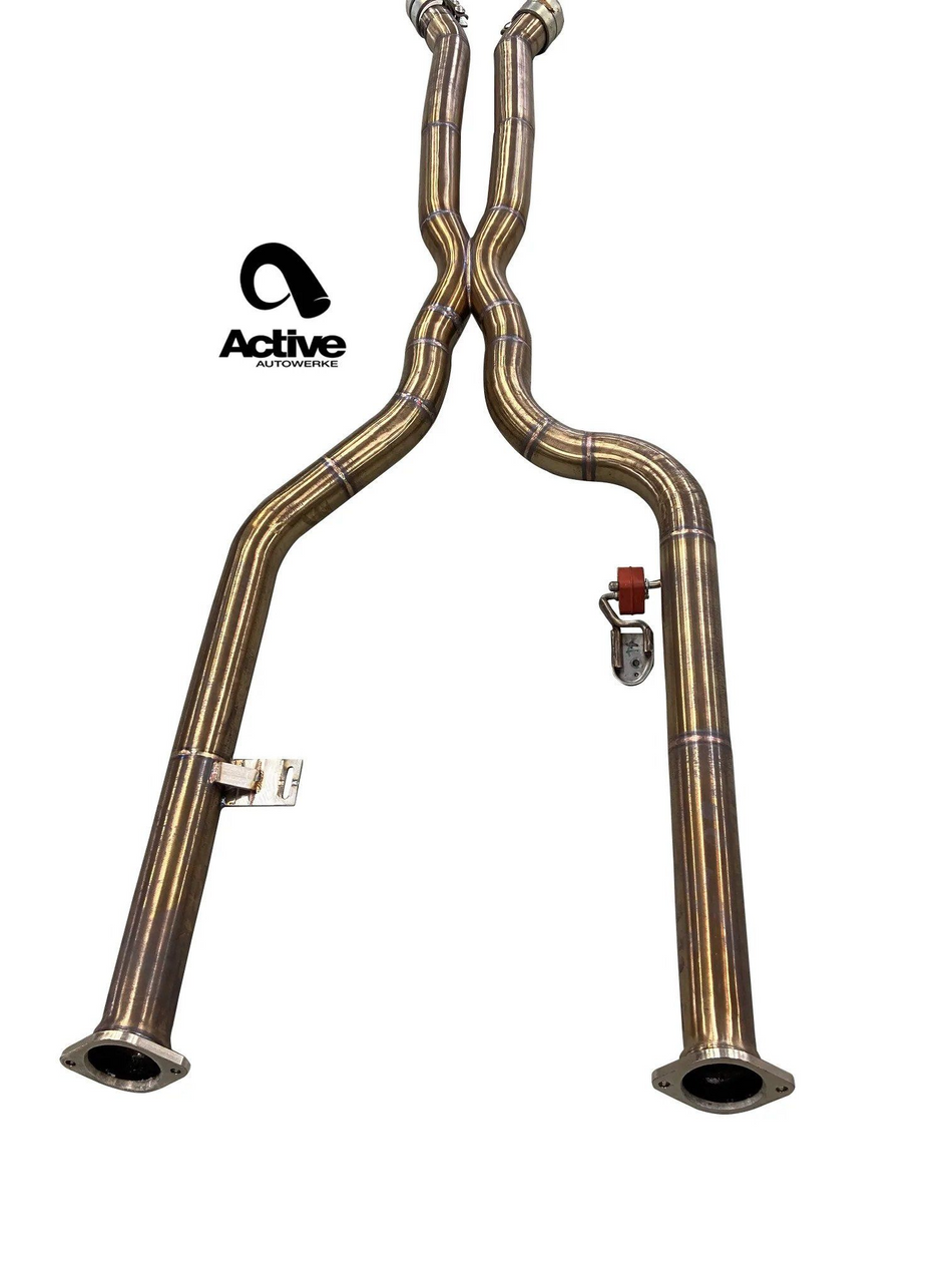 AA Signature Midpipe with X-Pipe - BMW M3, M4 G80/G82
