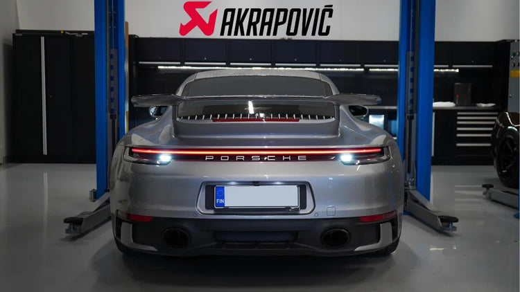 Akrapovič Slip On - Porsche 992 911 Carrera 4S