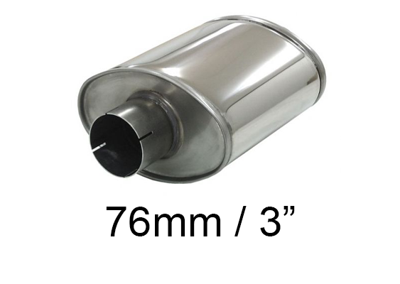 76mm / 3" - Vaimentimet