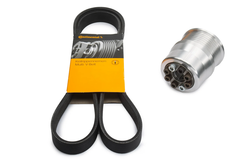 RTMG Performance 62mm Supercharger Pulley (+40HP) - Mercedes 1.8 Kompressor M271