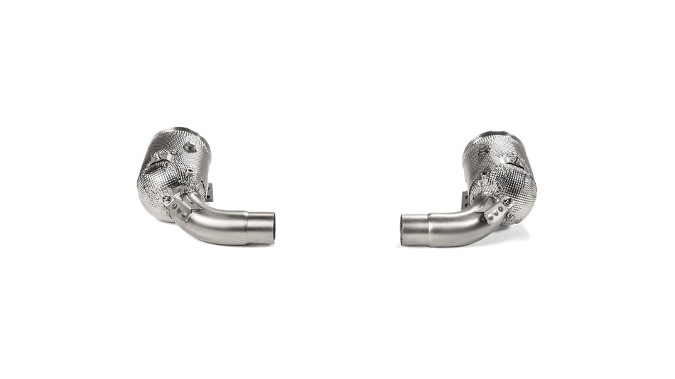 AKRAPOVIC  Link Pipe Set with Cat (SS) for PORSCHE 911 Carrera /S/4/4S/GTS/Cabriolet (992) 2019-2024