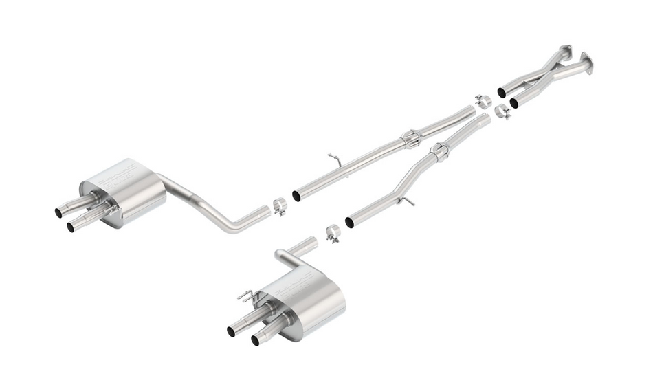 Borla Cat-Back Exhaust System S-Type - 2018-2021 Kia Stinger