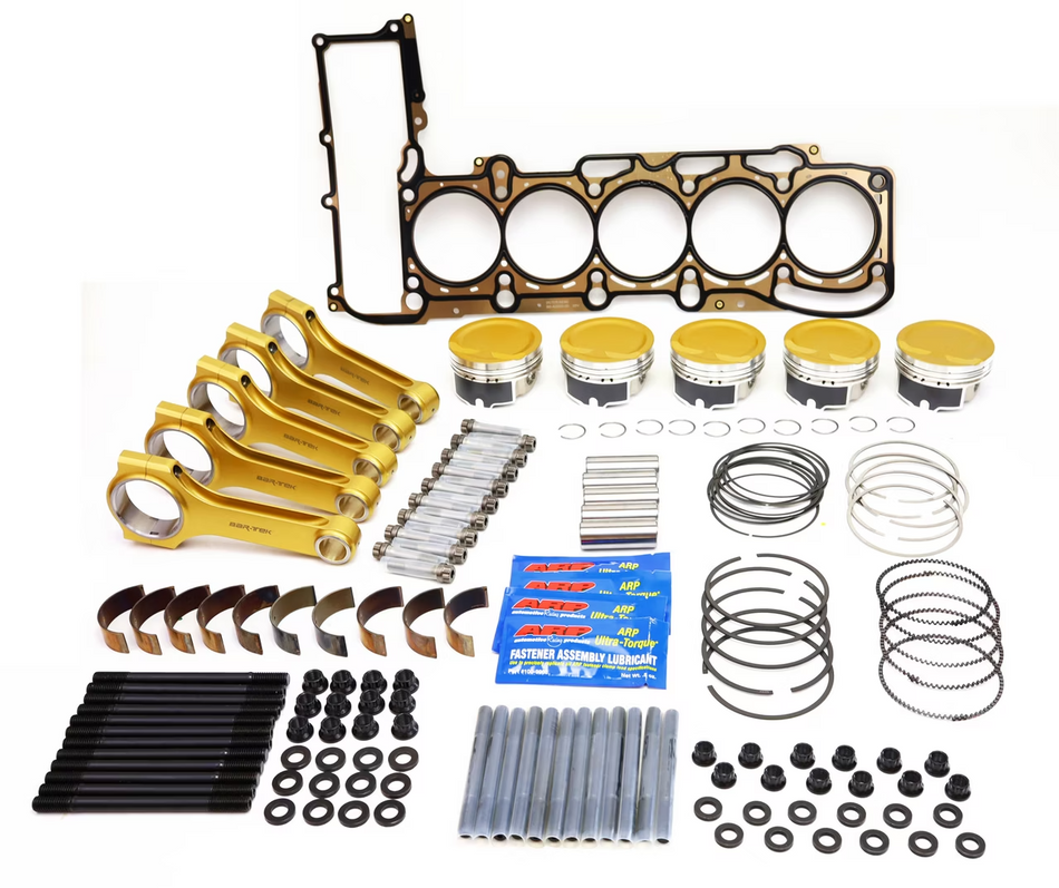 2.5 TFSI Audi RS3 &amp; TTRS Forged Pistons &amp; Steel Connecting Rod High Boost ULTI Kit JE &amp; BAR-TEK®