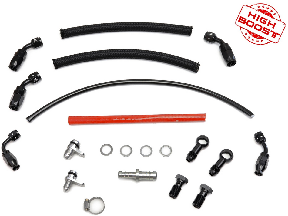 Bar-Tek Turbo Oil & Water Pipe Set For Upgraded Turbo - 2.5 TFSI Audi RS3 & TTRS