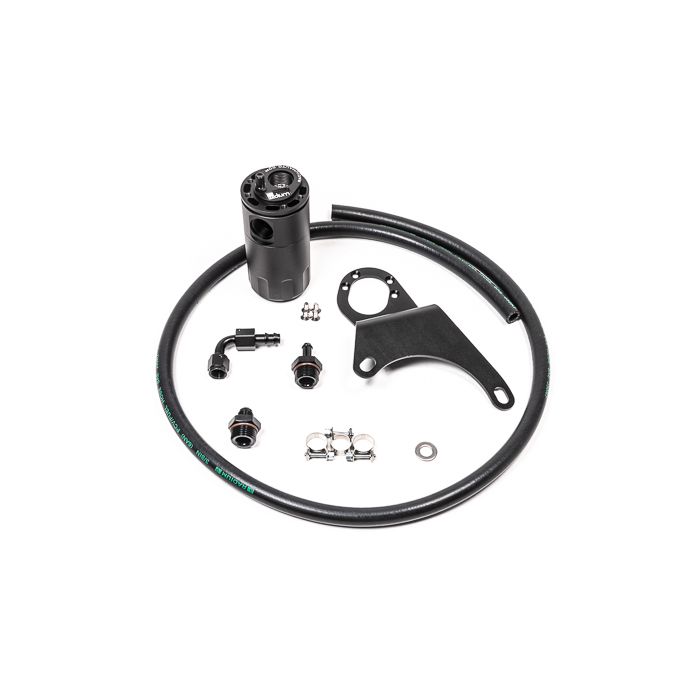 Radium Engineering Catch Can Kit Crankcase LH - Mitsubishi EVO 8-9 Fluid Lock