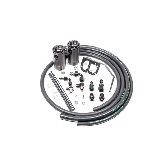 Radium Engineering Dual Catch Can Kit PCV - Subaru WRX 15-21 Fluid Lock
