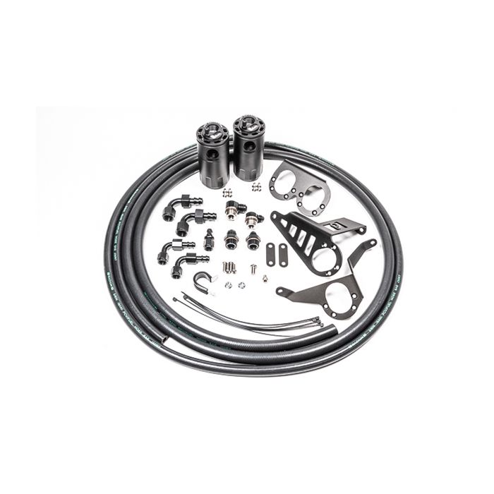 Radium Engineering Dual Catch Can Kit - Toyota MK4 Supra Fluid Lock