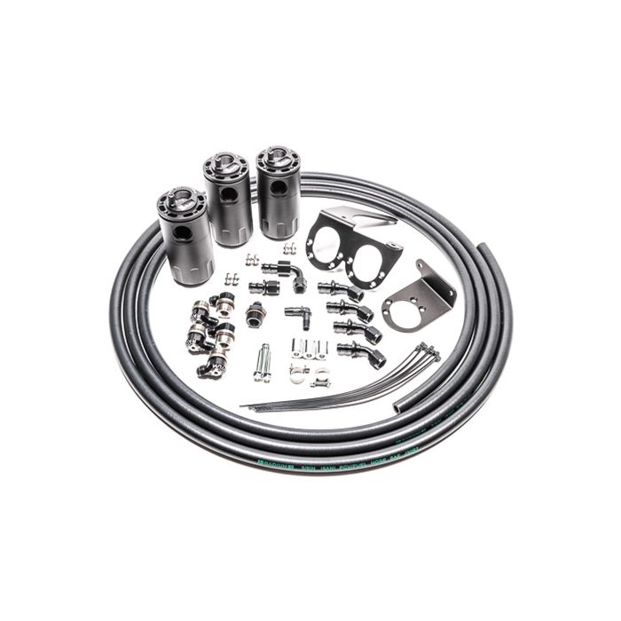 Radium Engineering Triple Catch Can Kit - Nissan R35 GT-R Fluid Lock