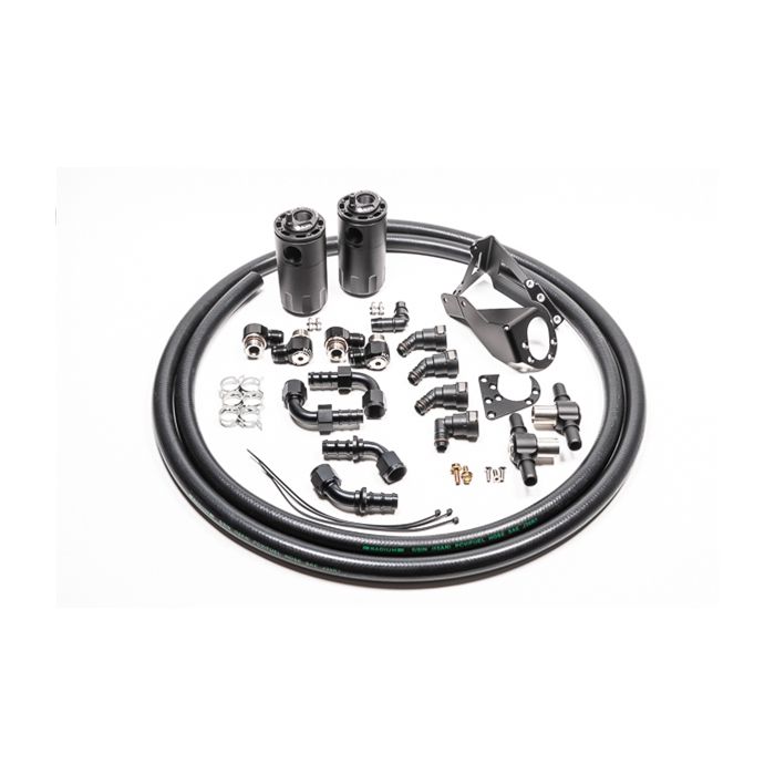 Radium Engineering Dual Catch Can Kit - Nissan R32 GT-R Fluid Lock