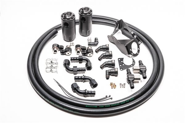 Radium Engineering Dual Catch Can Kit - Nissan R32 GT-R Fluid Lock