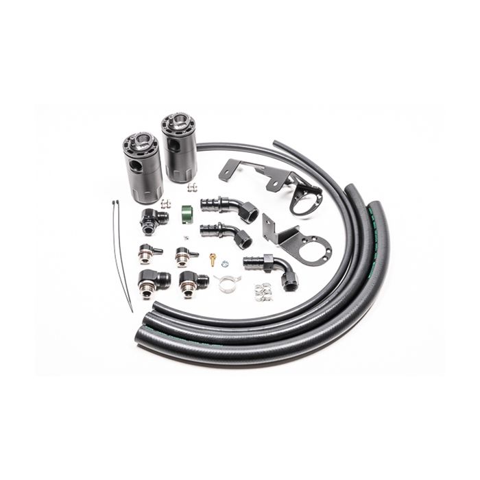 Radium Engineering Dual Catch Can Kit - Toyota MK5 Supra Fluid
