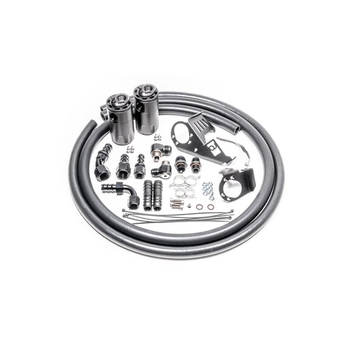 Radium Engineering Dual Catch Can Kit - Subaru WRX 2022+ Fluid Lock