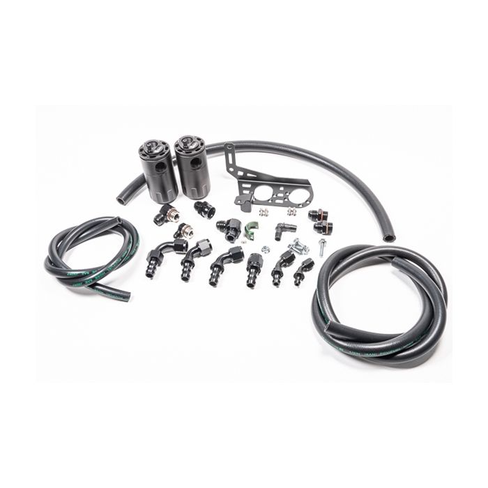 Radium Engineering Dual Catch Can Kit - Lamborghini Gallardo LP Fluid Lock