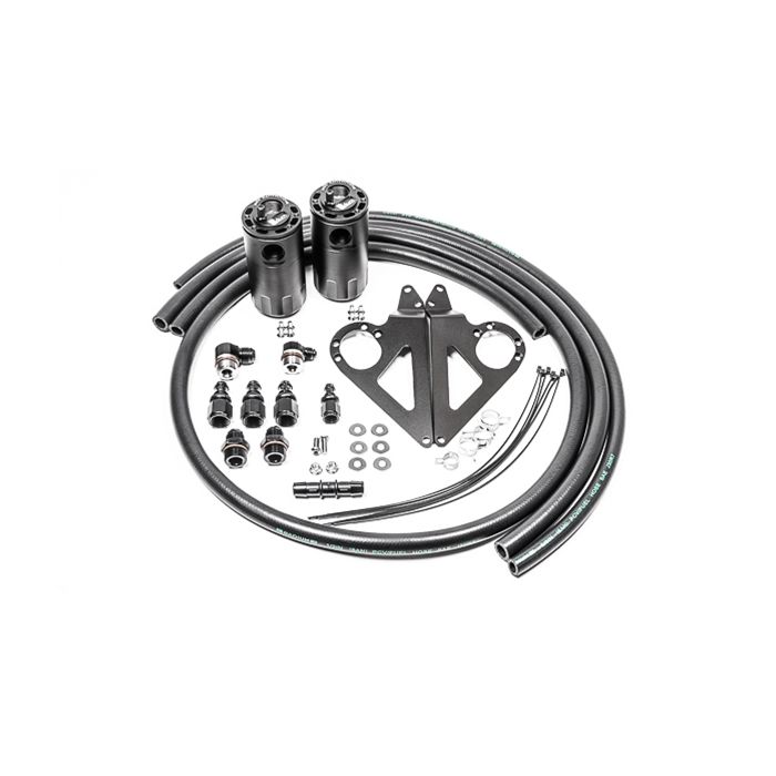 Radium Engineering Dual Catch Can Kit - Scion FR-S / Subaru BRZ / Toyota GT86 Fluid Lock