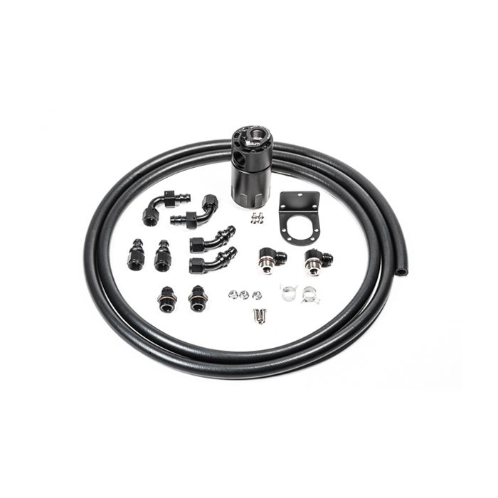 Radium Engineering Single Catch Can 8AN Kit Fluid Lock