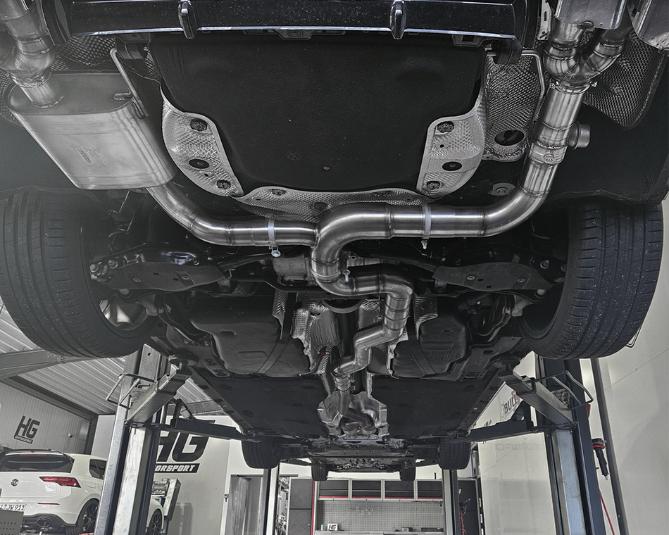 Ego-X Catback Exhaust System 3,5" - VW Arteon Shooting Brake R (ECE-hyväksynnällä)