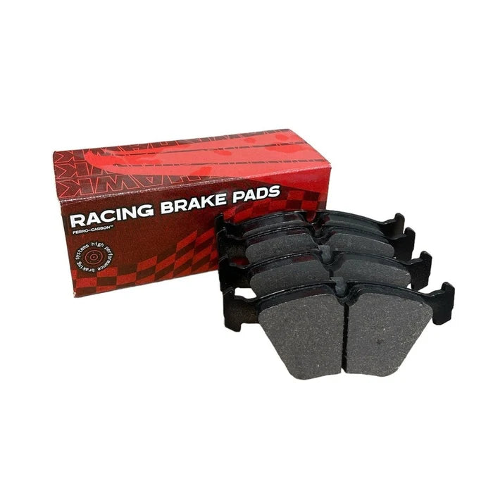 HAWK Front Brake Pads HT-10 - BMW E32 735i/735iL/740i/750iL, E34 525i/530i/535i/540i (19 mm)