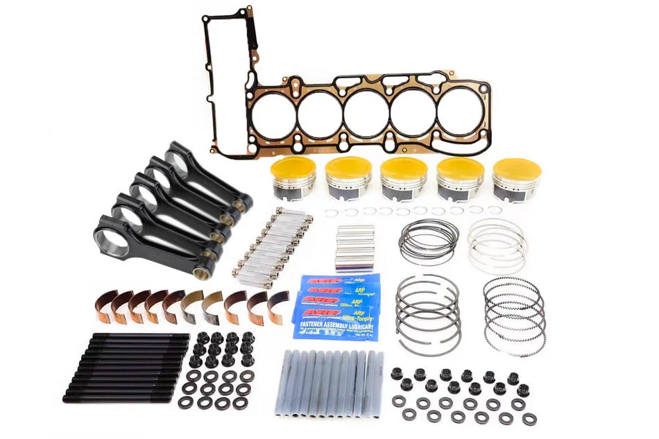 2.5L TFSI DAZA &amp; DNWA Forged Pistons &amp; Steel Connecting Rod High Boost ULTI Kit JE &amp; BAR-TEK®
