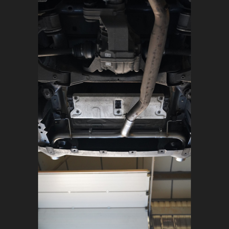 Rear Muffler Delete - Alfa Romeo Giulia 2.0L