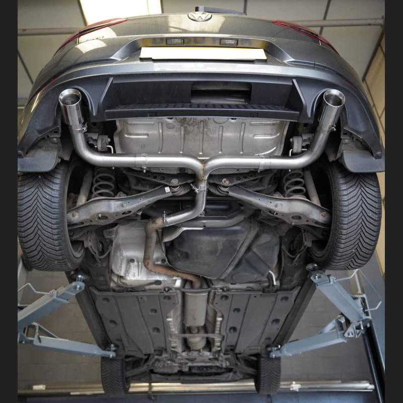 Rear Muffler Delete - VW Golf GTI MK7.5
