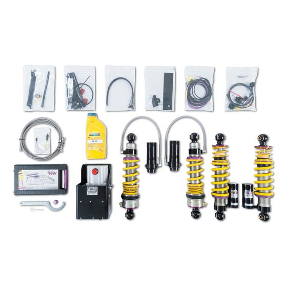 KW HLS 2 Coilover Kit V3 w. HLS 2 Hydraulik Liftsystem - Audi R8 5.2 FSI 2007-2016