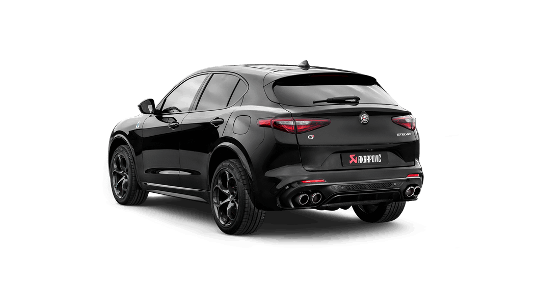 AKRAPOVIC Slip-On Line (Titanium) ALFA ROMEO Stelvio Quadrifoglio