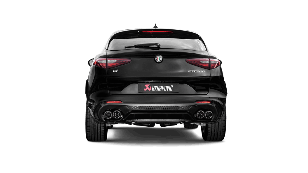 AKRAPOVIC Slip-On Line (Titanium) ALFA ROMEO Stelvio Quadrifoglio