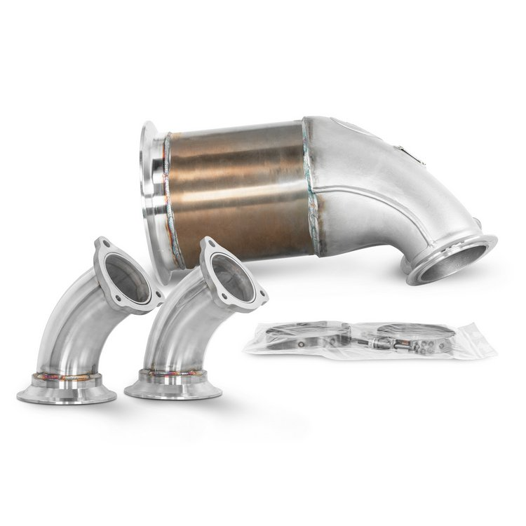 Wagner Tuning Downpipe 300CPSI EU6 - Audi S4/S5 B9 3.0TFSI