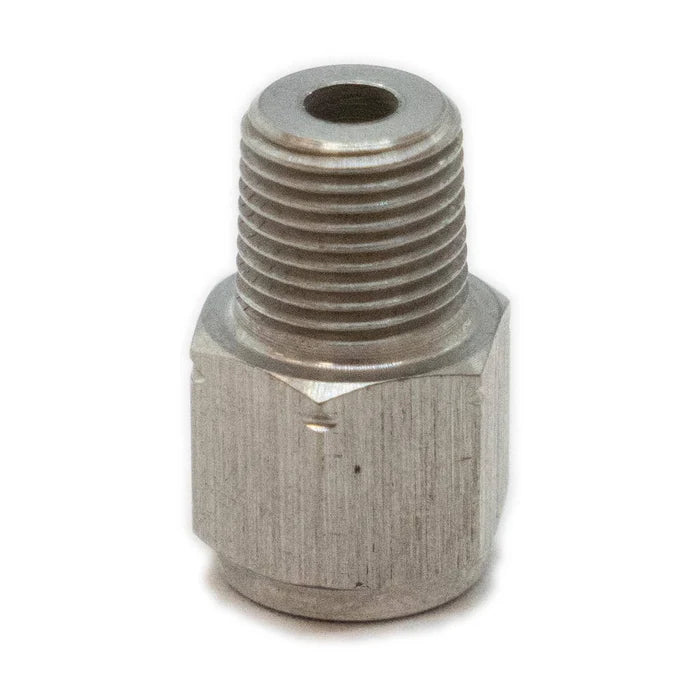 Link M10 x 1 Female to 1/8 BSP Male Adapter - Stainless Steel