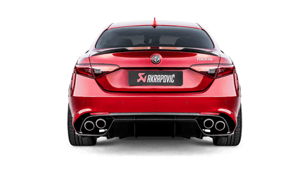 AKRAPOVIC Slip-On Line (Titanium) ALFA ROMEO Giulia Quadrifoglio