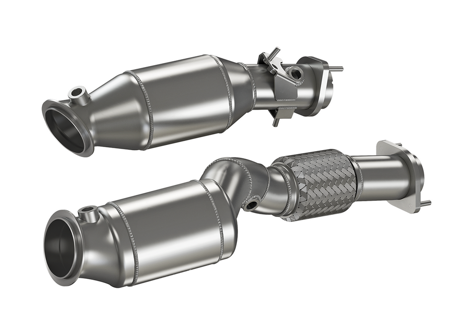 HJS ECE Downpipe - BMW M2 G87, M3, M4 G80, G82, G83, X3M, X4M F97 S58B30