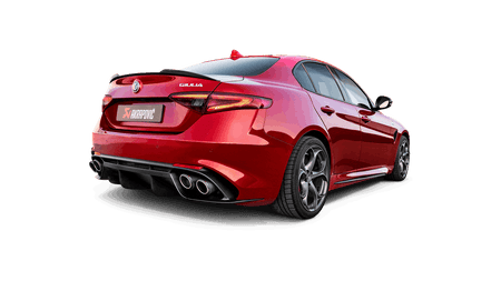 AKRAPOVIC Slip-On Line (Titanium) ALFA ROMEO Giulia Quadrifoglio