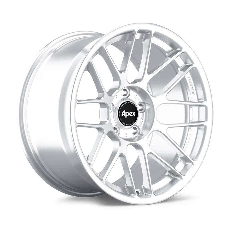 Apex ARC-8RT Forged Alloy Wheel 19x11 ET44 5x120 Brushed Clear 72.56mm CB