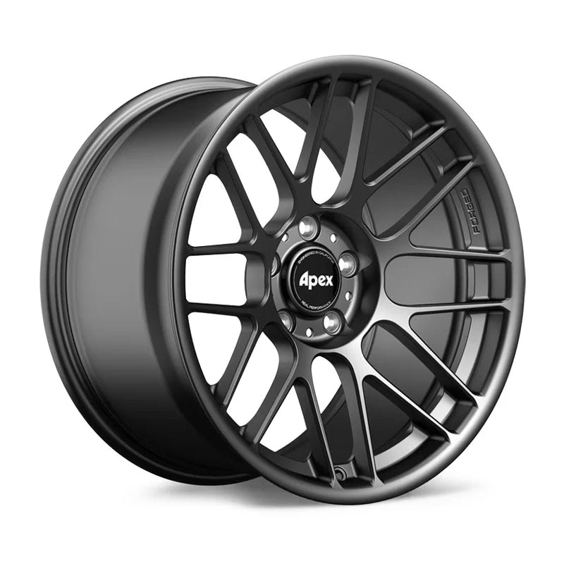 Apex ARC-8RT Forged Alloy Wheel 18x9.5 ET35 5x120 Satin Black 72.56mm CB
