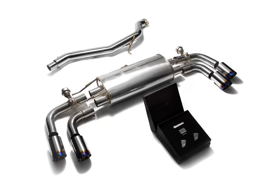 Armytrix Valvetronic Exhaust System - Audi TT/TTS Quattro MK2 8J 2007-2014