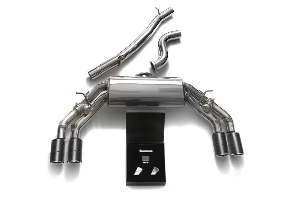 Armytrix Valvetronic Exhaust System - Audi TTS Quattro MK3 8S 2.0 TFSI Non-OPF 2015+