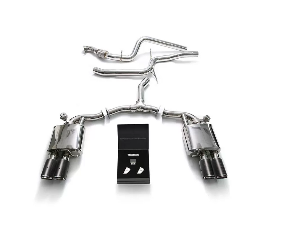 Armytrix Valvetronic Exhaust System - Audi A4 Avant B9 2.0 TFSI 2WD Non-OPF 2016-2021