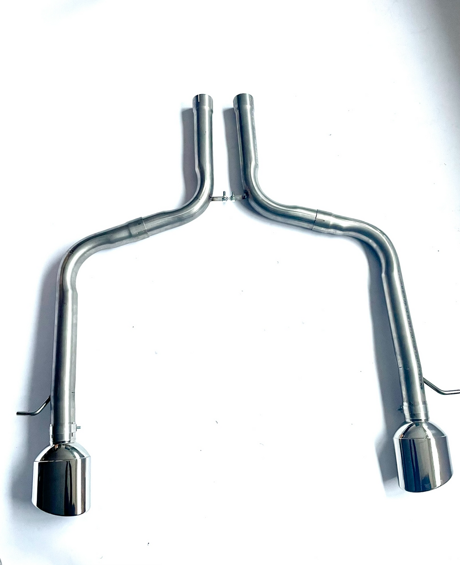 Rear Muffler Delete - Audi RS6 C6