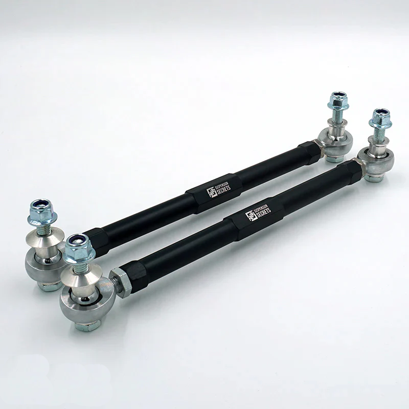 Suspension Secrets Adjustable Front Drop Links / End Links - BMW E46 M3