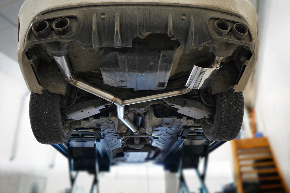 QT Precision Line - Axleback with Valve Control - Mercedes W205 C200, C250, C300, C300e, C350e