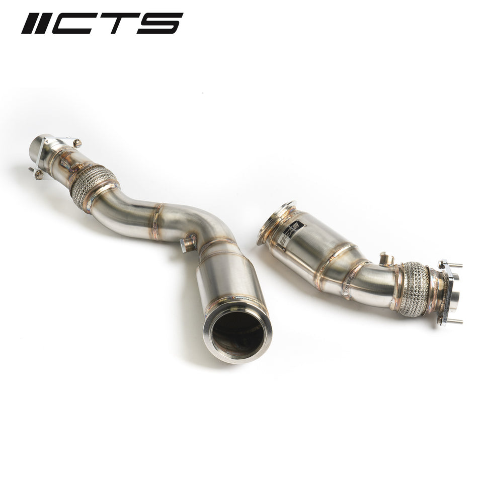 CTS Turbo 3″ BMW S55 F80 F82 F87 - 200Cell Downpipe