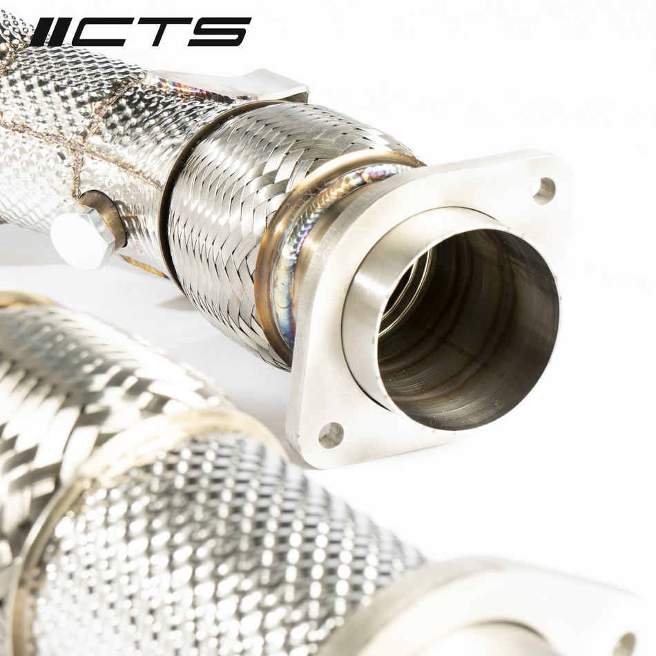 CTS Turbo Downpipe BMW S58 F97/G01 - X3M, X3MC & F98, G02 X4M, X4MC