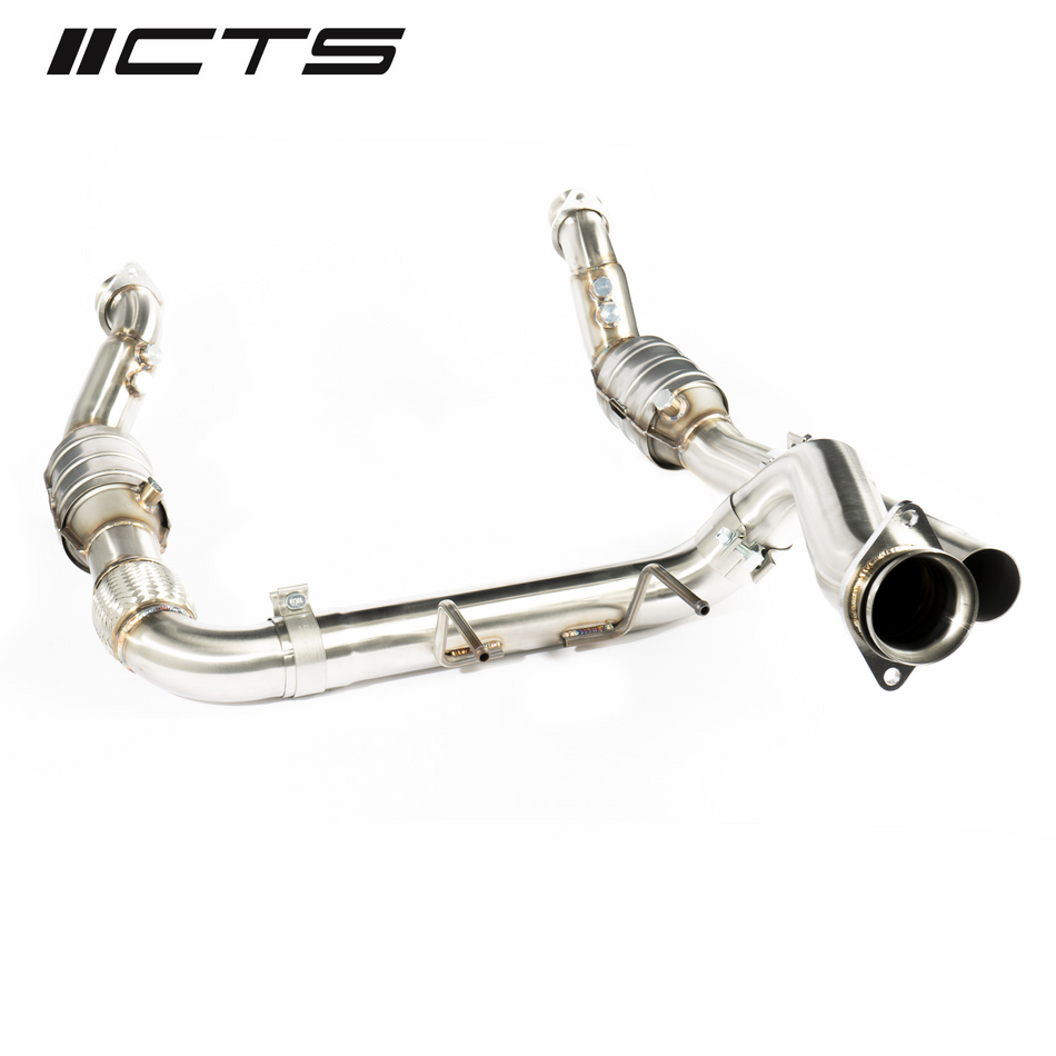 CTS Turbo Ford Raptor Ecoboost 3.5L High-Flow Cat Downpipes