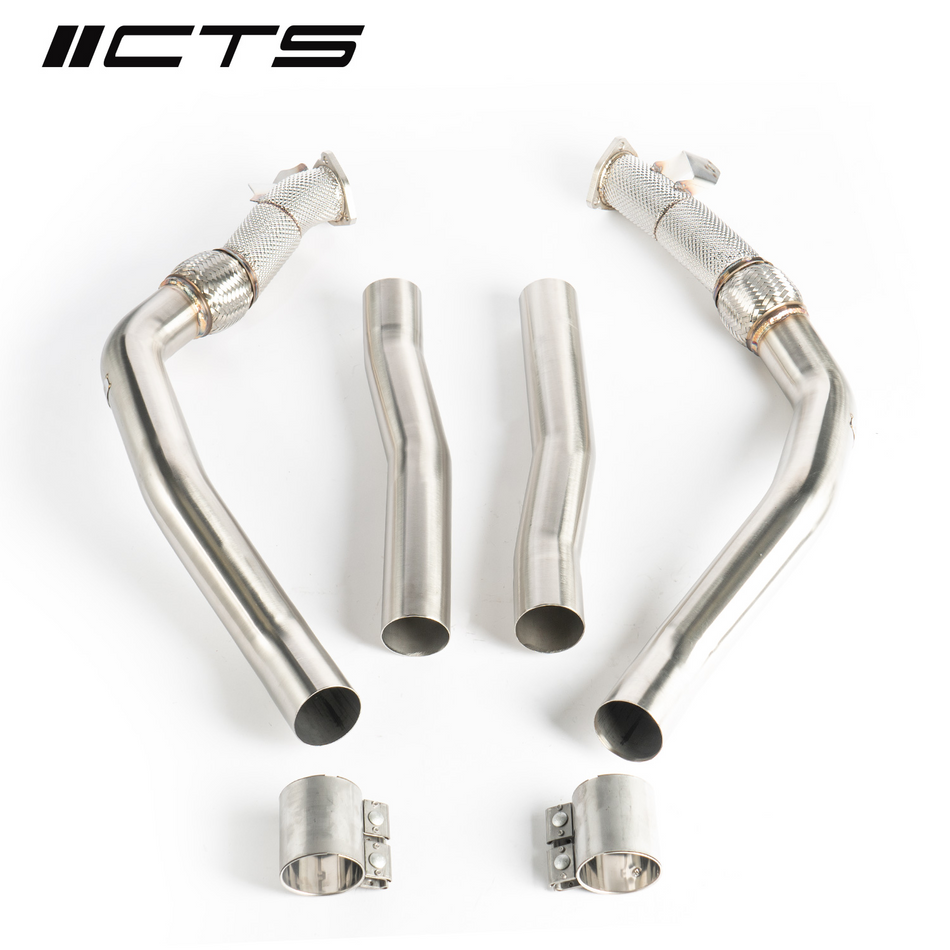 CTS Turbo C8 Audi RS6/RS7 4.0T Midpipes/Resonator Delete