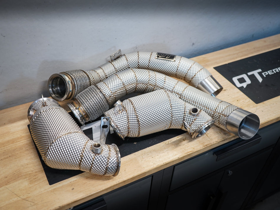 QT Downpipe BMW S63 - F9x (M5, M8)