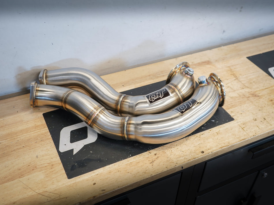 QT Downpipe N54 E9x (335i, 335xi) 