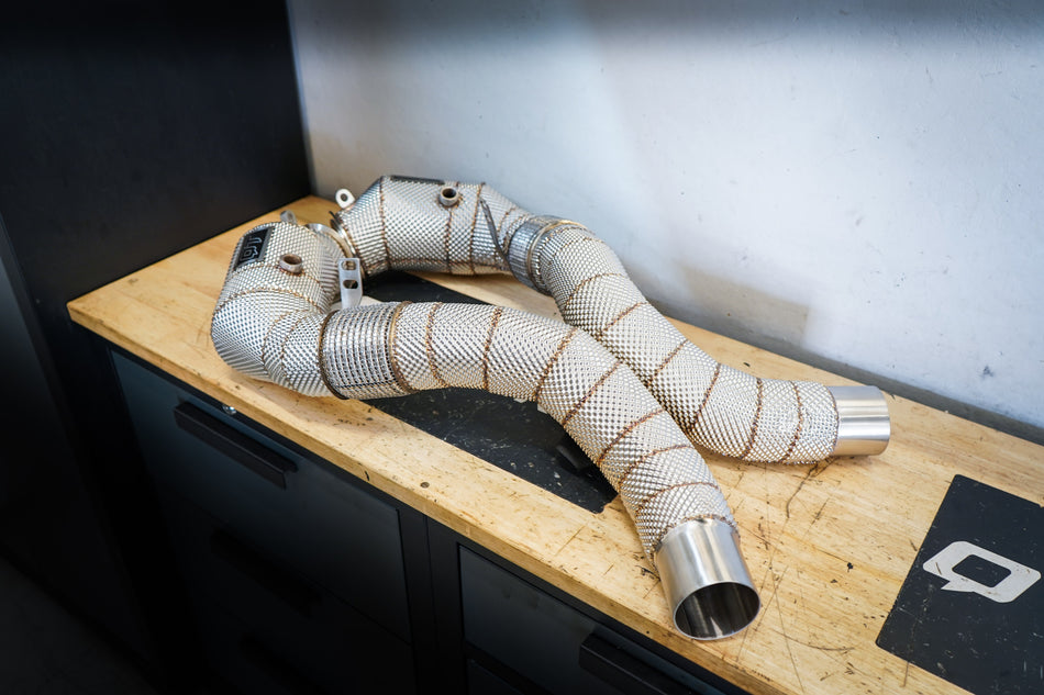 QT Downpipe BMW N63TU - F0x, F1x (550i, 650i, 750i, X5 50i) 